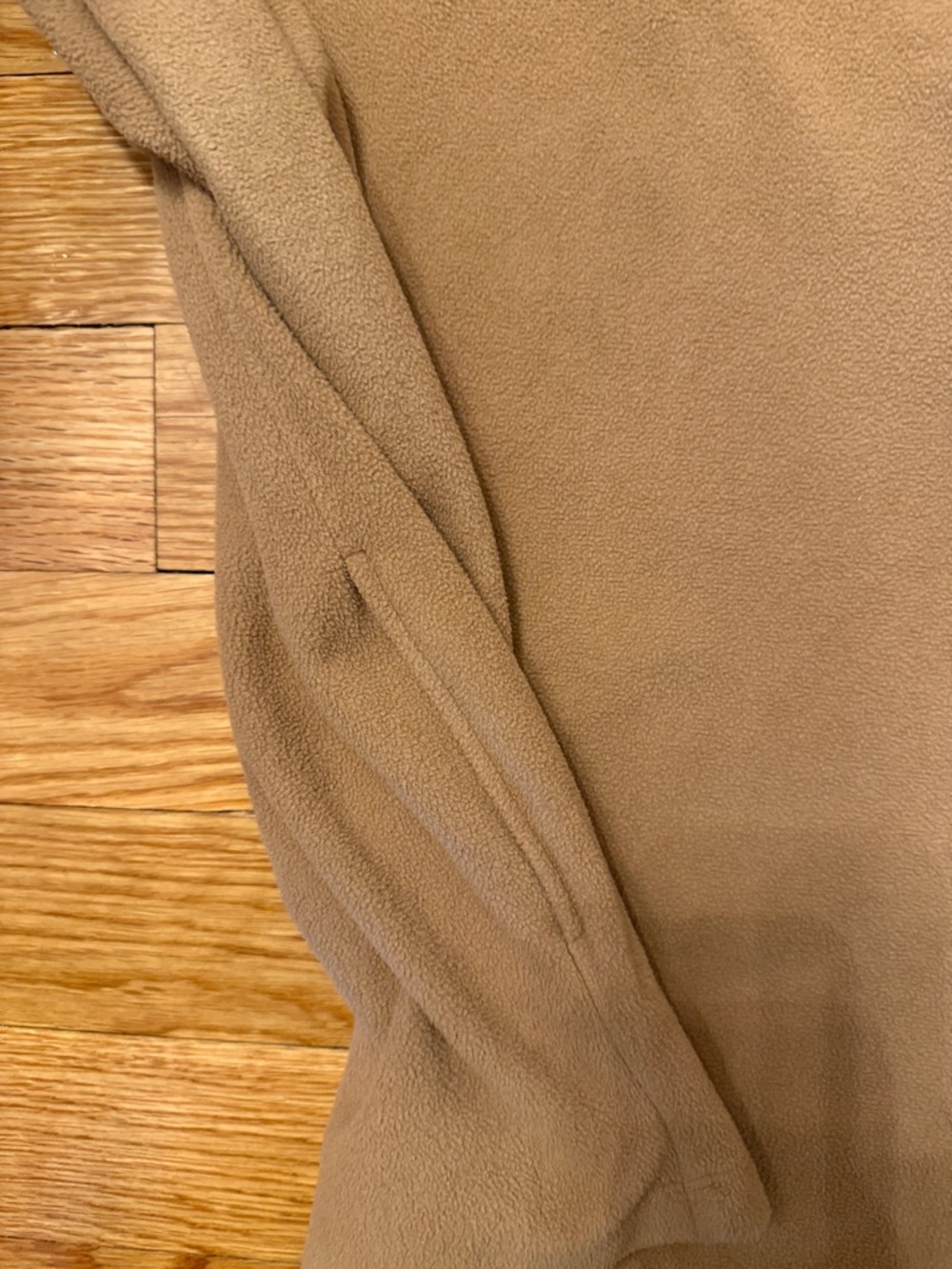 Dudley Stephens Camel cobble hill Fleece Turtleneck Sweater XL made in the USA - Picture 3 of 5